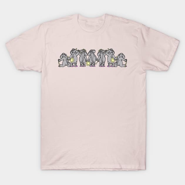 Elephant Show (no titles) T-Shirt by BradyRain